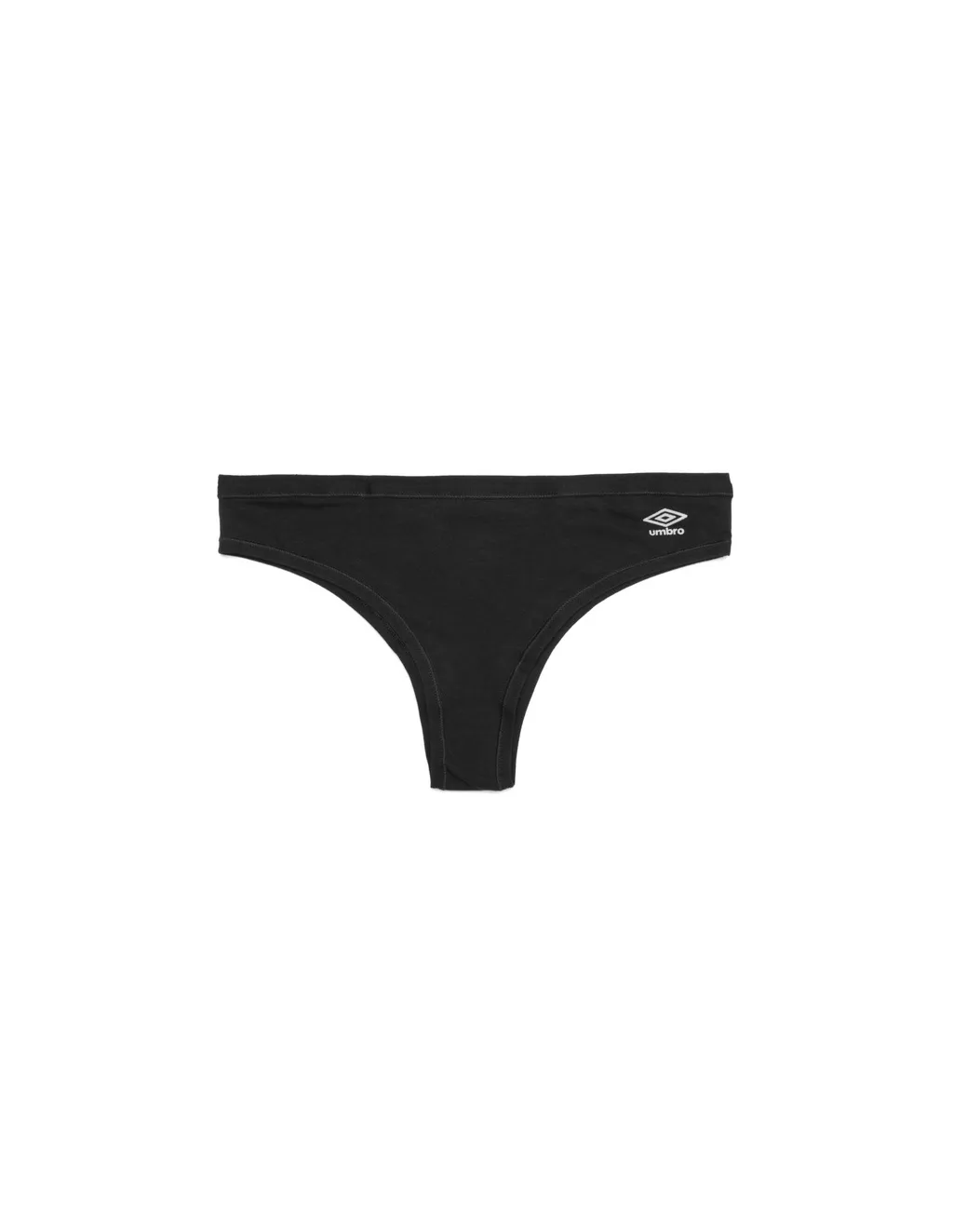 3 PACK TANGA BLACK WITH LOGO