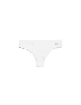 3 PACK TANGA WHITE WITH LOGO