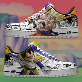 Air Force 1 x Goku & Vegeta manga