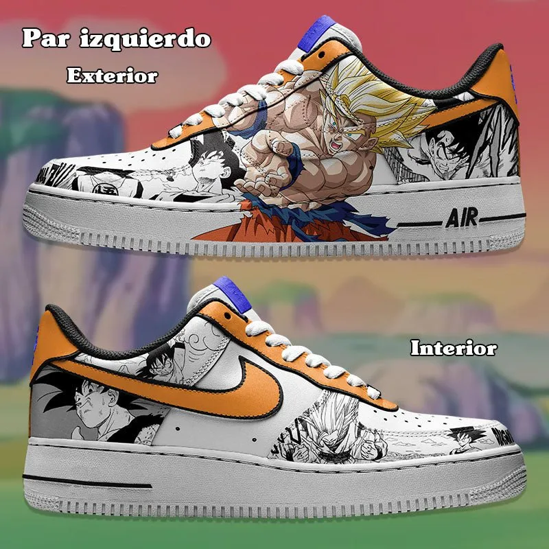 Air Force 1 x Goku & Vegeta manga