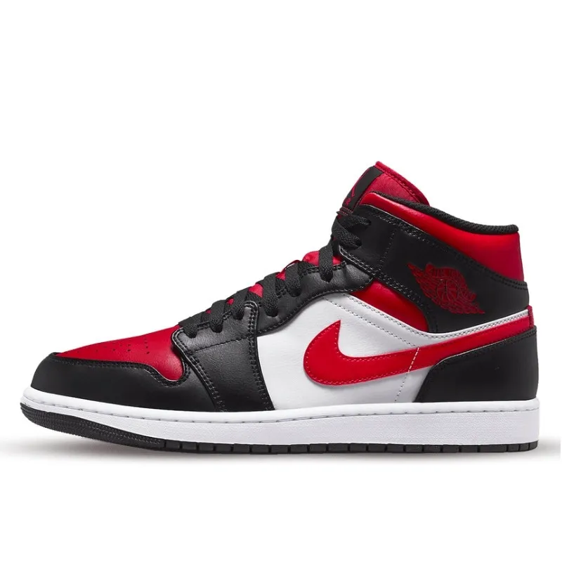 Air Jordan 1 Mid Alternate Bred Toe