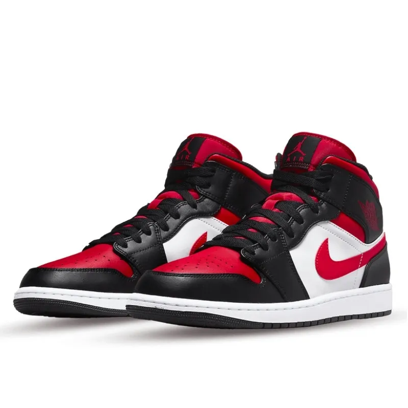 Air Jordan 1 Mid Alternate Bred Toe