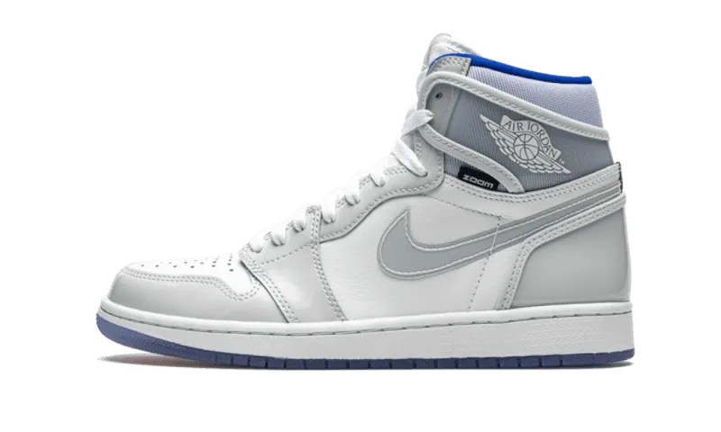 Air Jordan 1 Retro High Zoom White Racer Blue