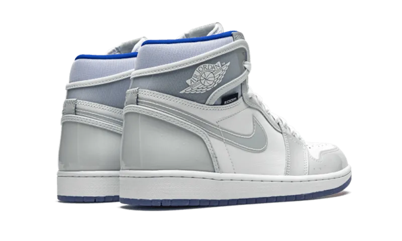 Air Jordan 1 Retro High Zoom White Racer Blue