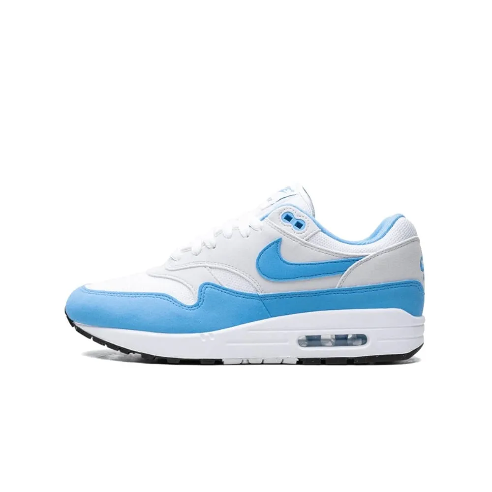 Air Max 1 White University Blue