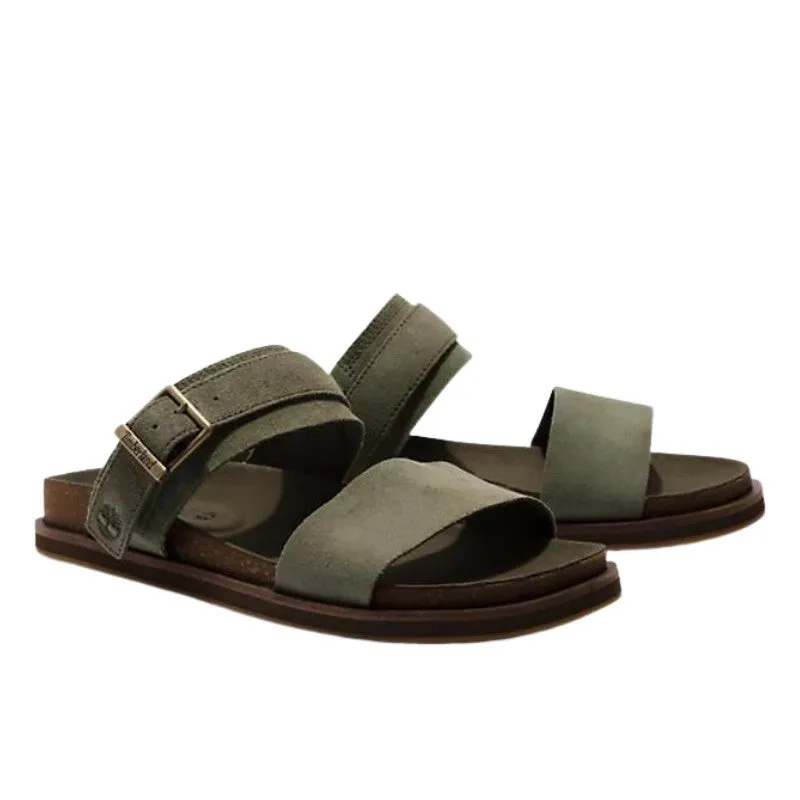  Amalfi Vibes 2 Band Sandal DEEP LICHEN GREEN