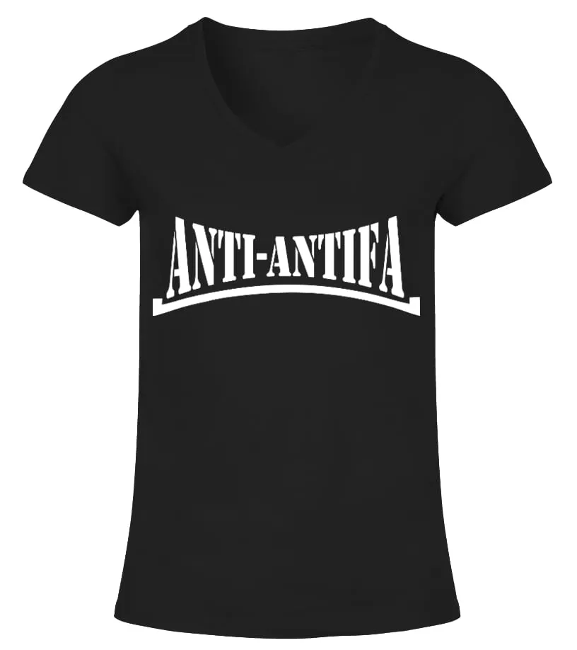 ANTIANTIFA CAMISETA CUELLO PICO MUJER