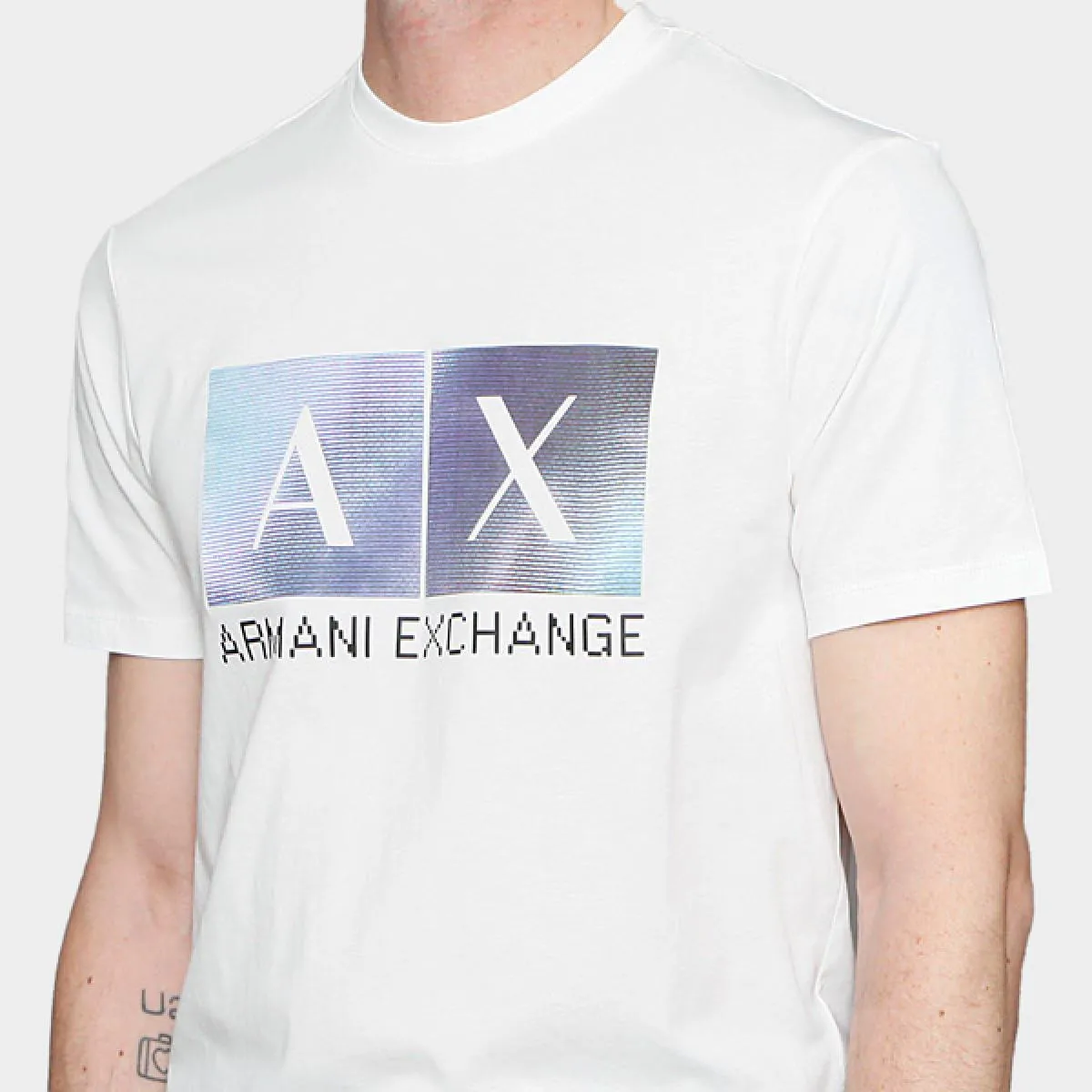 ARMANI EXCHANGE  CAMISETA BLANCA