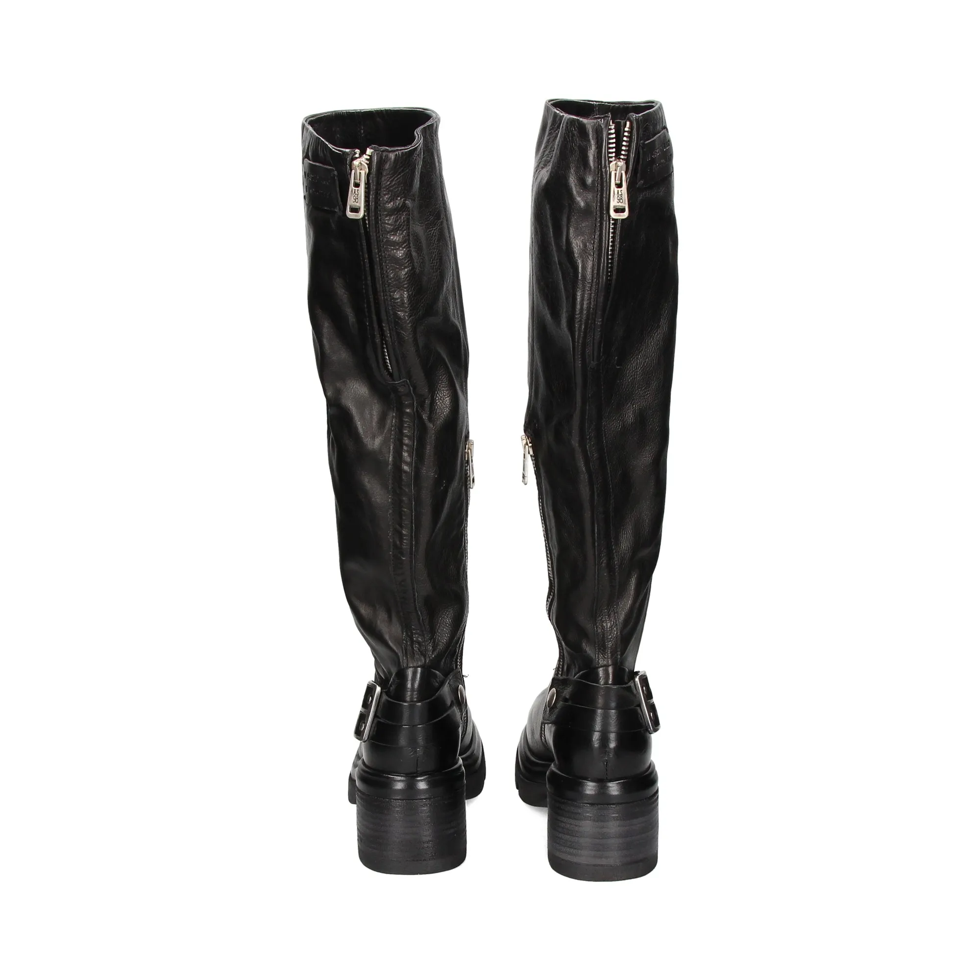 A.S.98 Botas con tacón de Mujer NEGRO