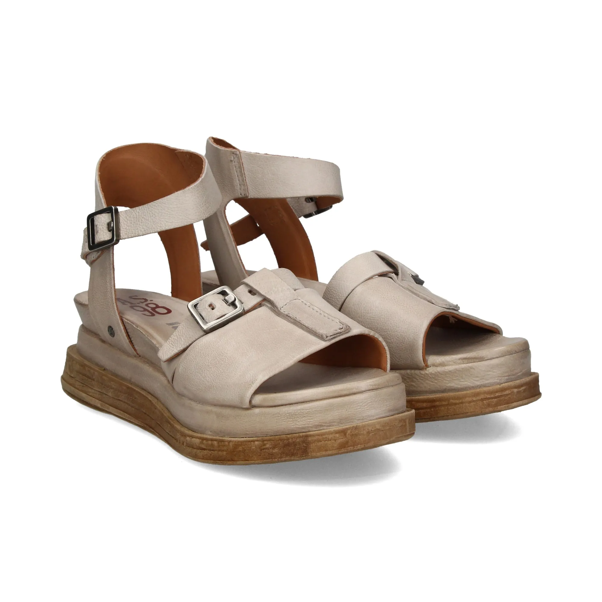 A.S.98 Sandalias con plataforma de Mujer 4004 ICE