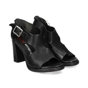 A.S.98 Sandalias con tacón de Mujer 101 6002 NERO (