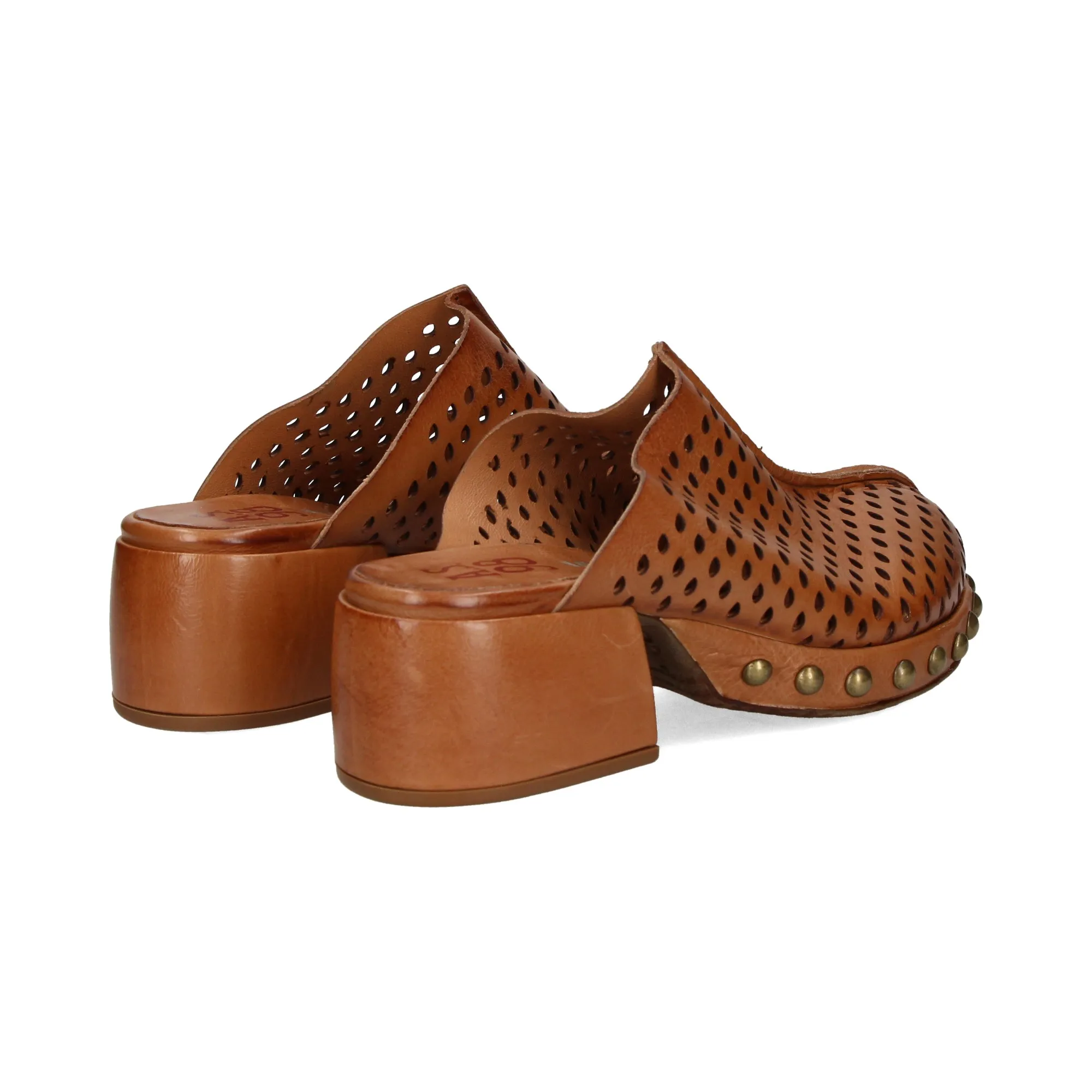 A.S.98 Zuecos de Mujer 101 6020 CAMEL