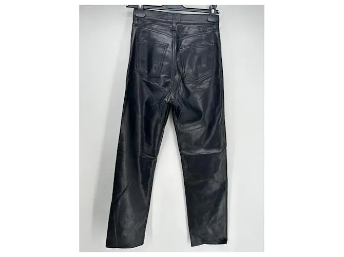 Autre Marque Pantalón AGOLDE T.US 24 Piel Negro 