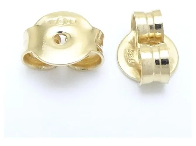 Autre Marque Pendientes de oro multicolor de 18K 