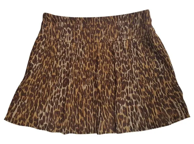 Autre Marque Skirt Envie Multicolor Estampado de leopardo 