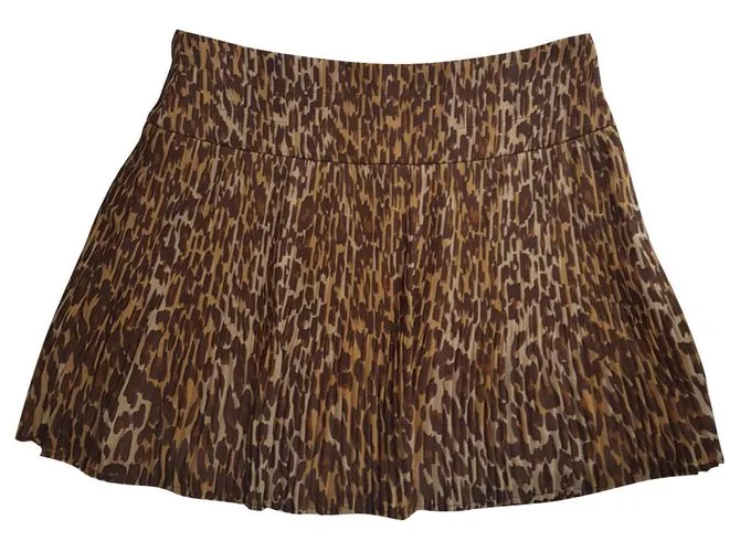 Autre Marque Skirt Envie Multicolor Estampado de leopardo 