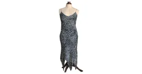 Autre Marque Vestido midi Lynn Adler Estampado de leopardo 