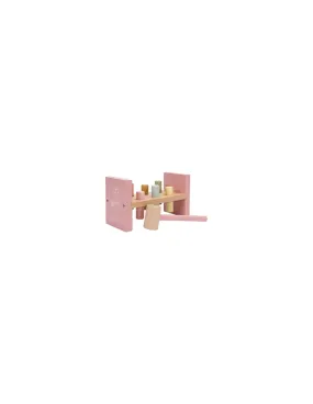 BANCO DE GOLPEO FLOWERS ROSA LITTLE DUTCH LD7025