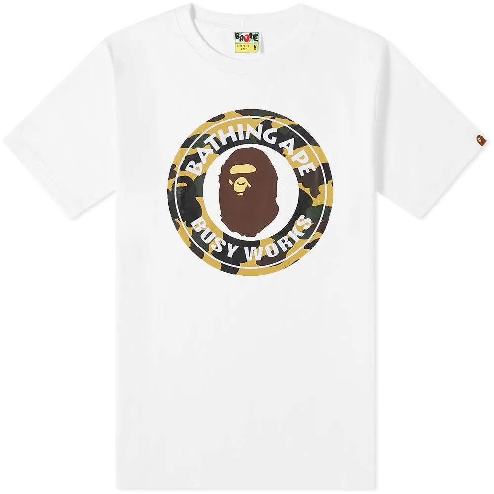 BAPE 1st Camo Busy Works Tee