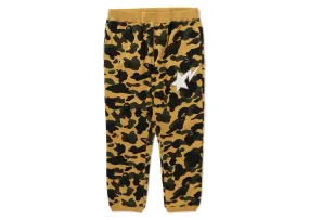 BAPE BAPE 1st Camo Sweat Pants Yellow