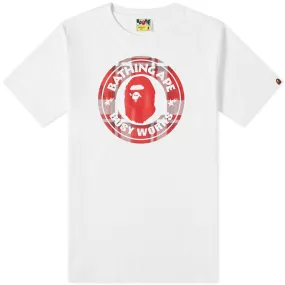 BAPE Check Gift Busy Works Tee