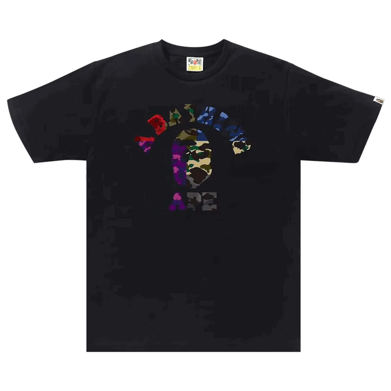 BAPE Mix Camo College Tee