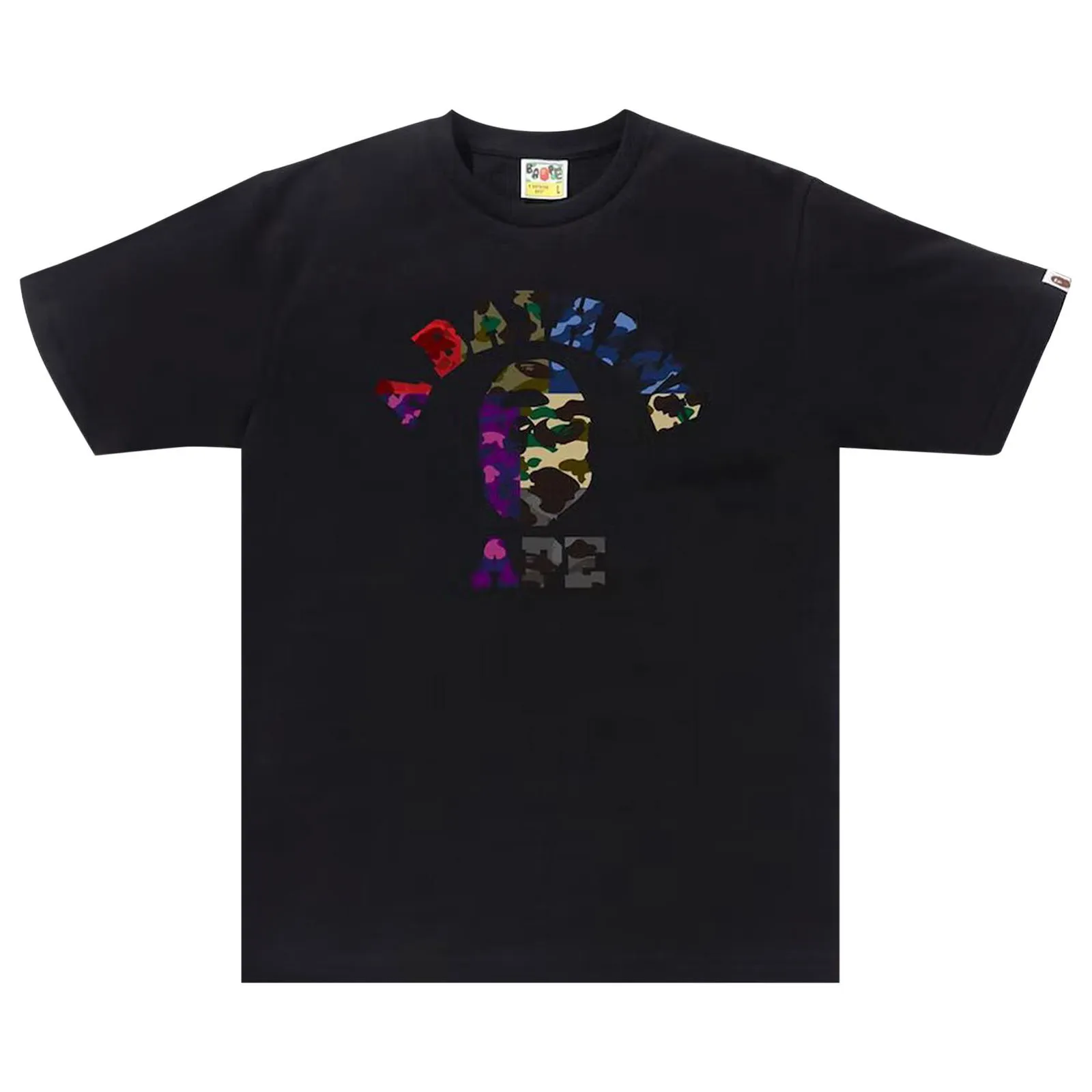 BAPE Mix Camo College Tee