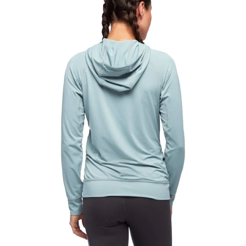 Black diamond Alpenglow Hoody (Blue Ash) Camiseta técnica de mujer