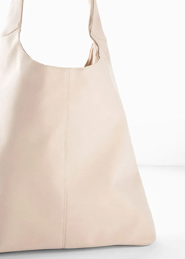 Bolso shopper Beige natural