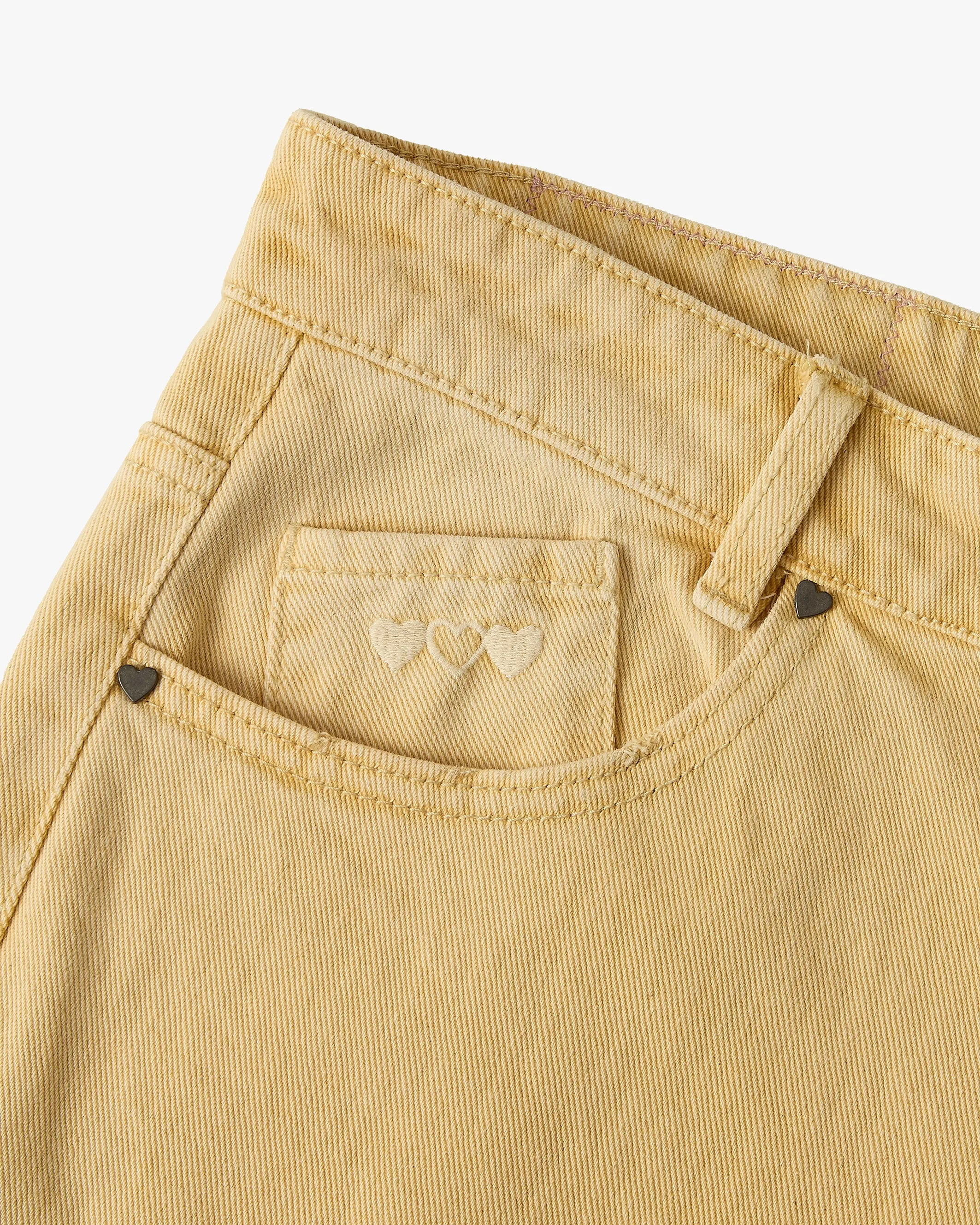 BOOTCUT PANTS YELLOW