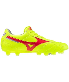 Bota de fútbol Mizuno Morelia II Pro Amarillo Neón