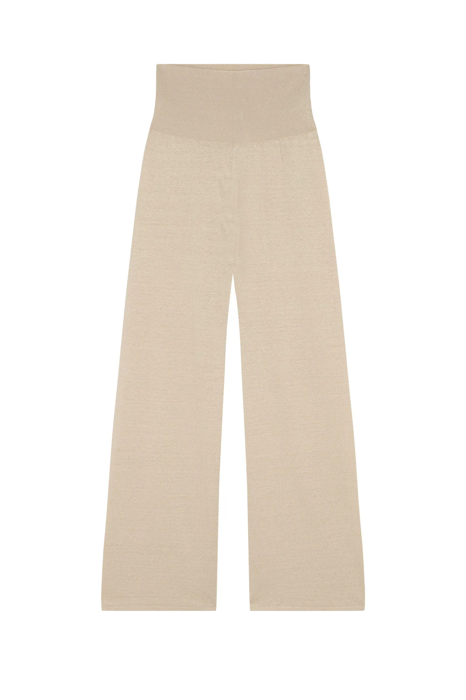 Botanica, ecru linen knit pants