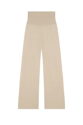 Botanica, ecru linen knit pants