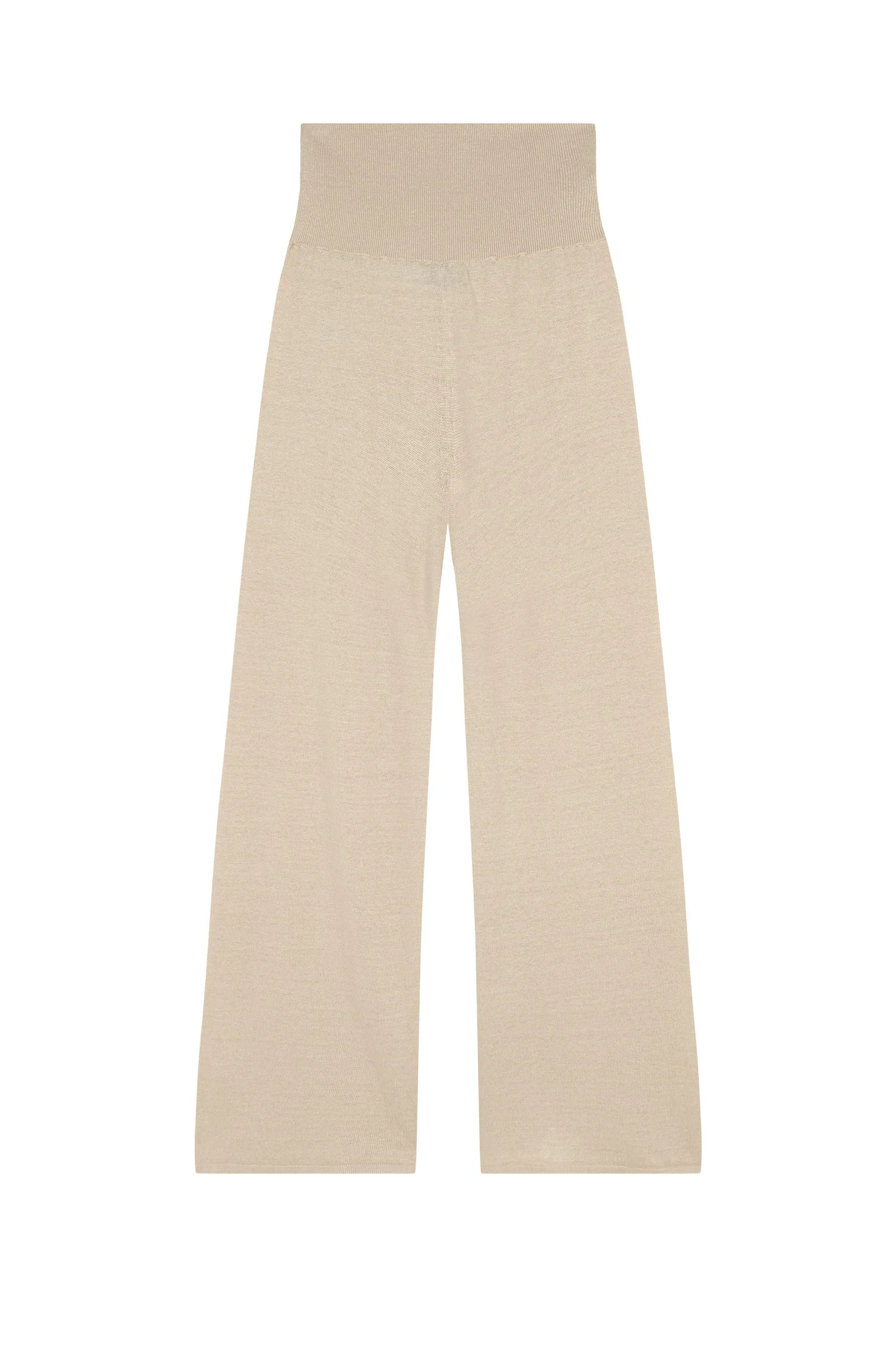 Botanica, ecru linen knit pants