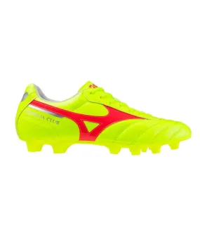 Botas de fútbol Mizuno Morelia Ii Club Amarillo Neón