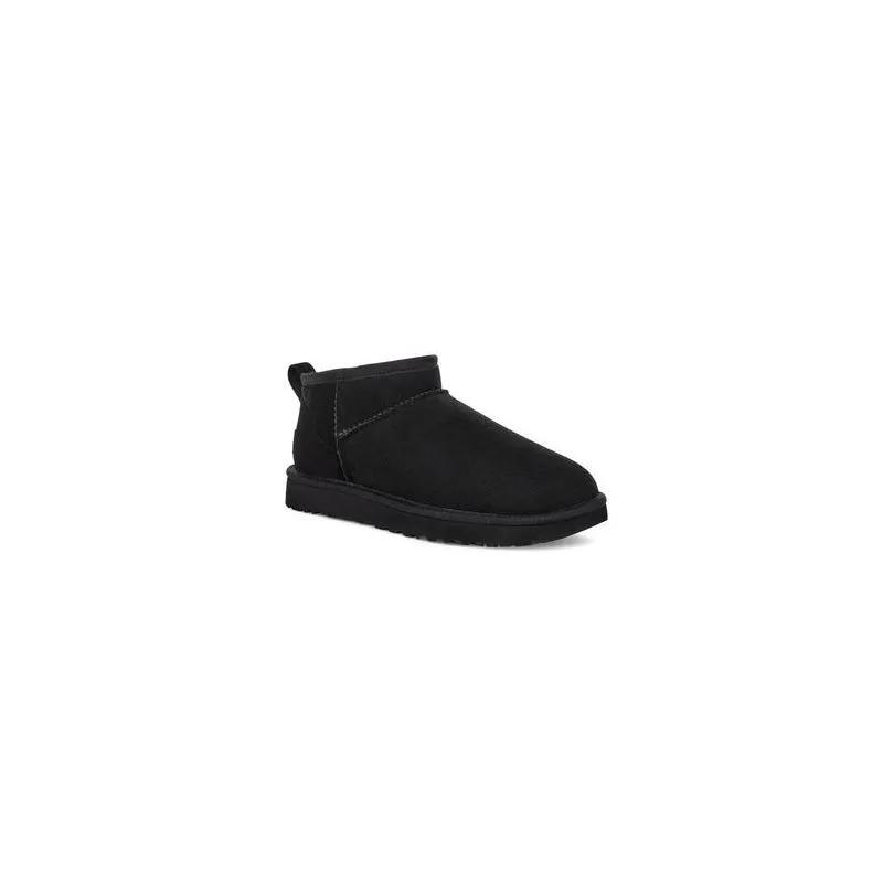 Botas de invierno para mujer UGG Classic Ultra Mini (negro)