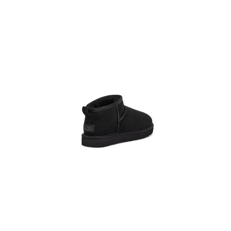 Botas de invierno para mujer UGG Classic Ultra Mini (negro)