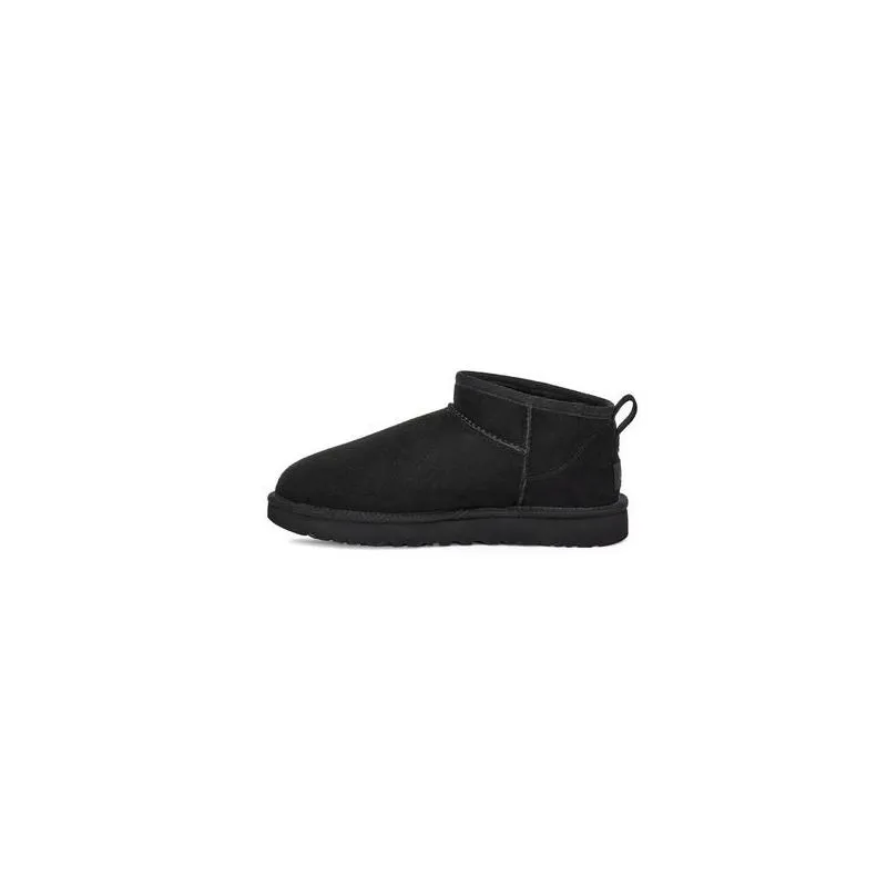 Botas de invierno para mujer UGG Classic Ultra Mini (negro)