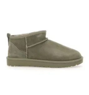 Botas de invierno para mujer UGG Classic Ultra Mini (verde musgo)