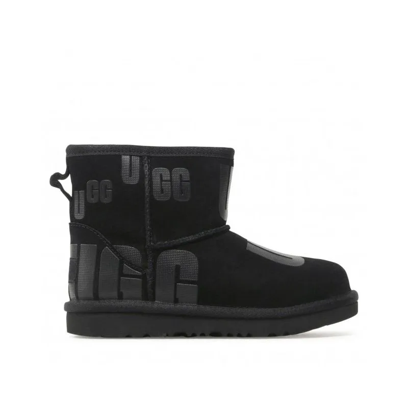 Botas UGG Classic Mini Scatter Graphic (negro) niños