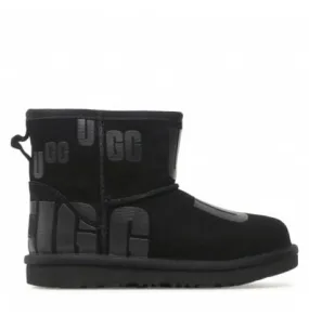 Botas UGG Classic Mini Scatter Graphic (negro) niños