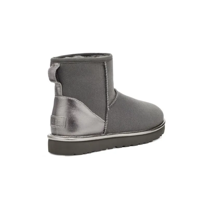 Botas UGG Classic Mini shine (carbón) mujer