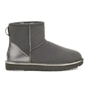 Botas UGG Classic Mini shine (carbón) mujer