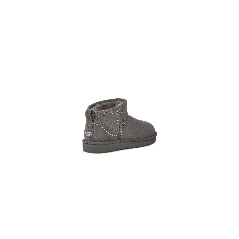 Botas UGG Classic Ultra Mini bling (carbón) mujer