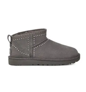 Botas UGG Classic Ultra Mini bling (carbón) mujer