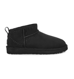 Botas UGG Classic Ultra Mini bling (negro) mujer