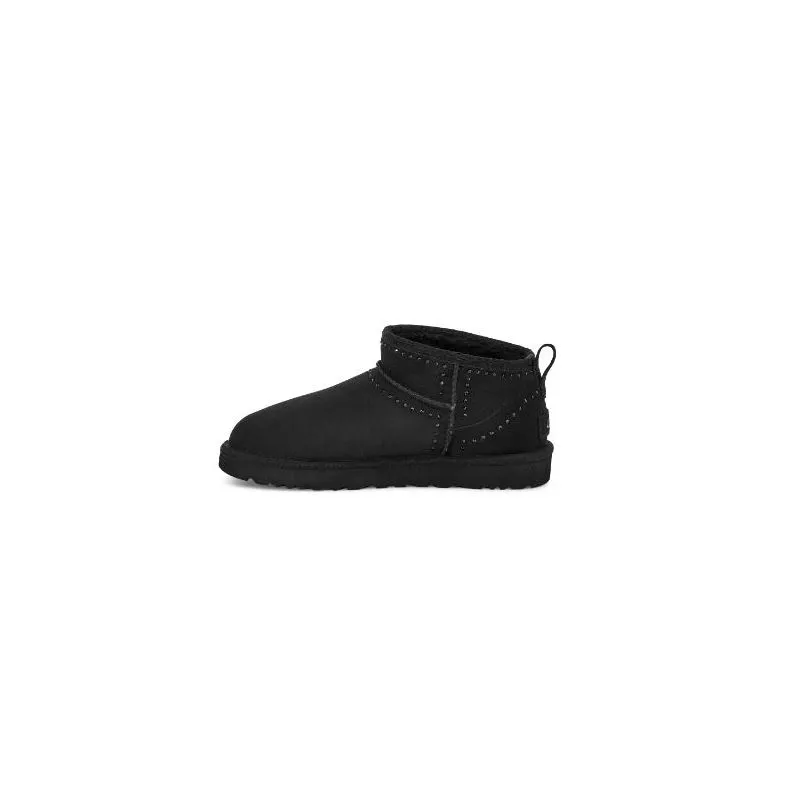 Botas UGG Classic Ultra Mini bling (negro) mujer