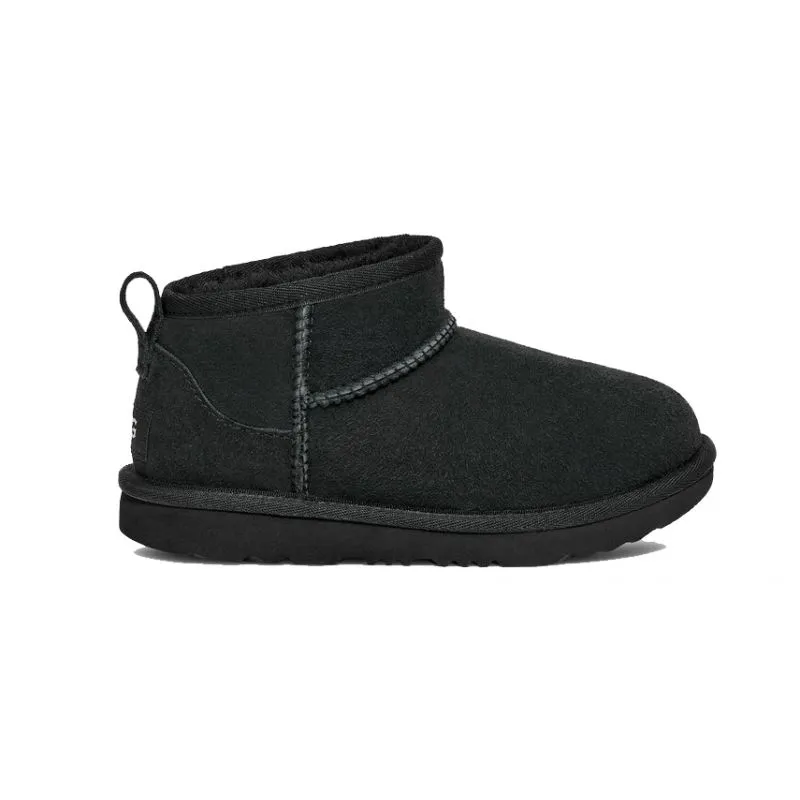 Botas UGG Classid Ultra Mini (negro) niños