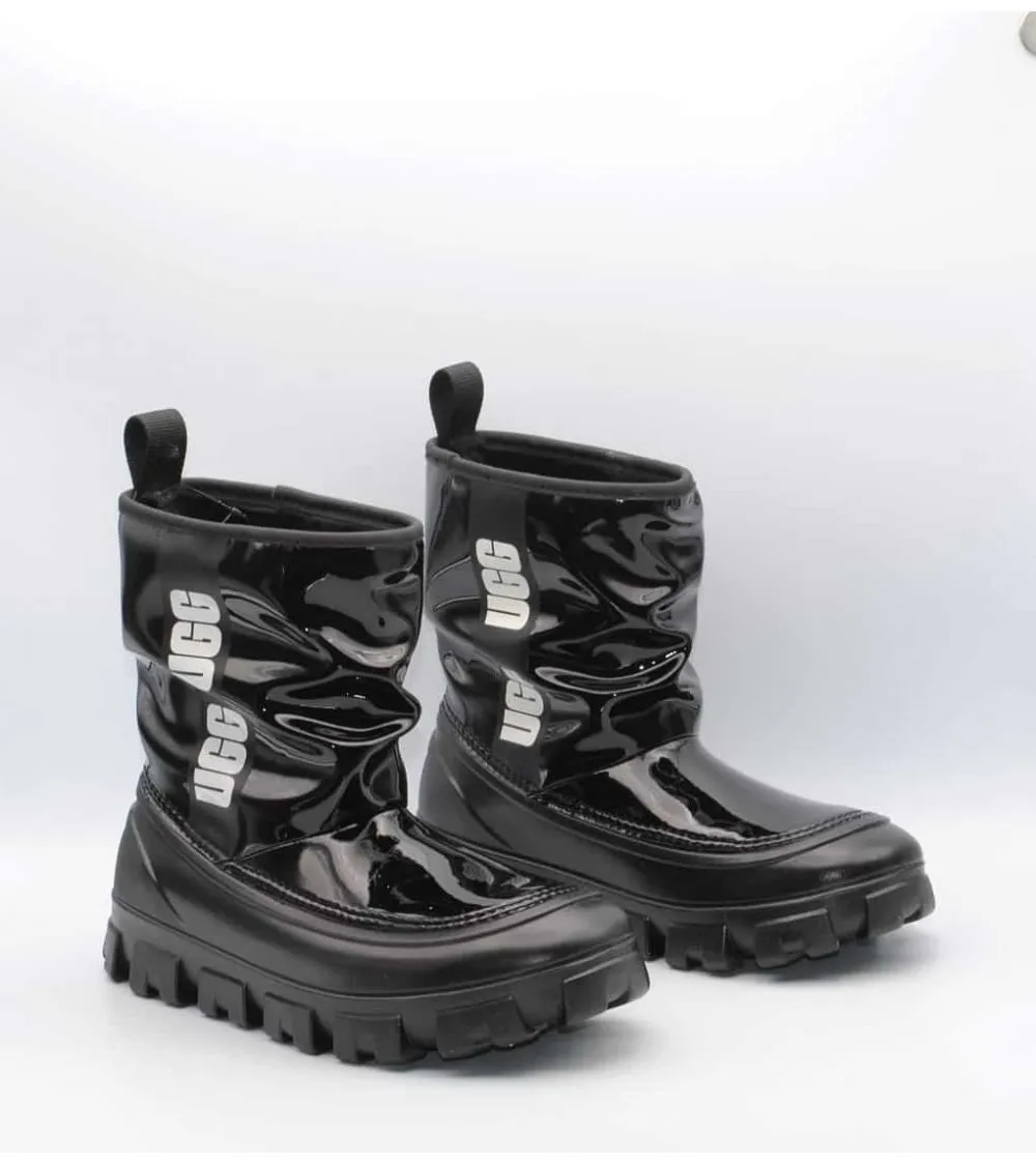 BOTAS UGG NIÑA CLASSIC BRELLAH MINI NEGRA