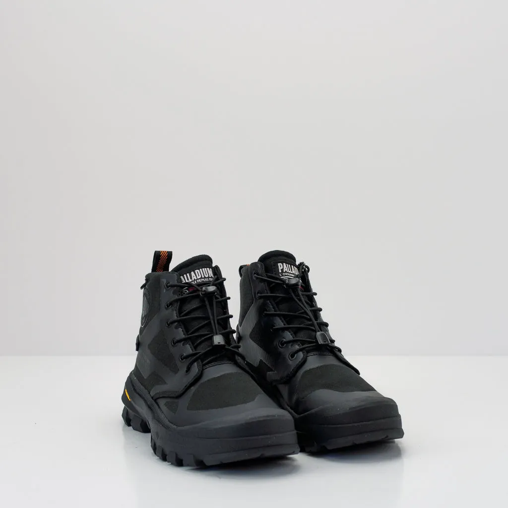 BOTIN  PALLADIUM  PALLARIDER CUFF WATERPROOF BLACK HOMBRE